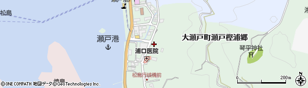 長崎県西海市大瀬戸町瀬戸樫浦郷153周辺の地図