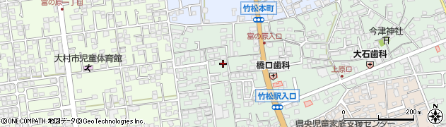 長崎県大村市竹松本町1120周辺の地図