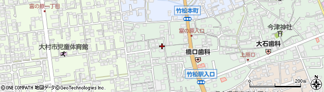 長崎県大村市竹松本町1122周辺の地図