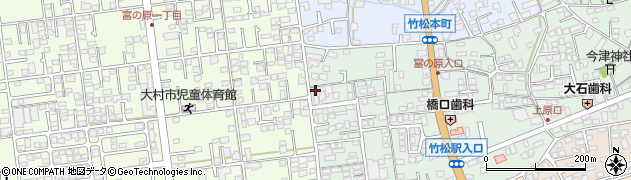 長崎県大村市竹松本町1130周辺の地図