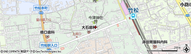 長崎県大村市竹松本町958周辺の地図