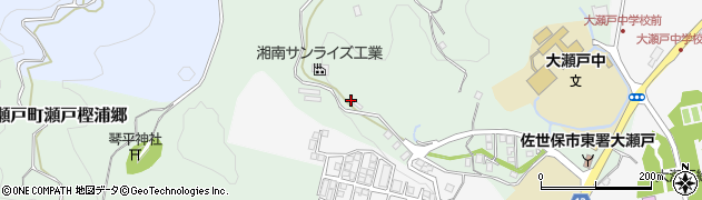 長崎県西海市大瀬戸町瀬戸樫浦郷1728周辺の地図