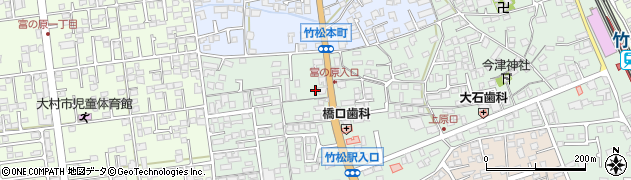 長崎県大村市竹松本町841周辺の地図