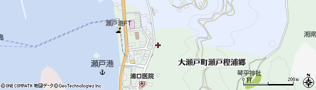 長崎県西海市大瀬戸町瀬戸樫浦郷26周辺の地図