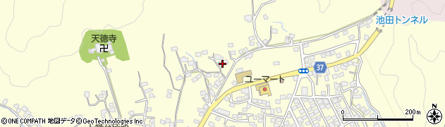 大分県佐伯市下城9023周辺の地図