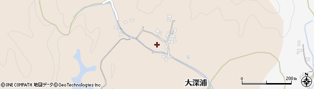 高知県宿毛市大深浦周辺の地図