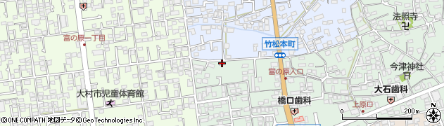 長崎県大村市竹松本町813周辺の地図