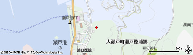 長崎県西海市大瀬戸町瀬戸樫浦郷4周辺の地図