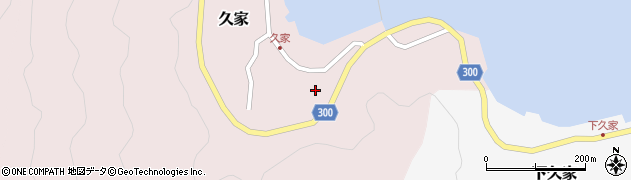 愛媛県南宇和郡愛南町久家759周辺の地図
