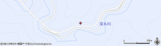 中村宿毛線周辺の地図