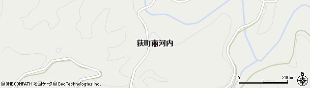 大分県竹田市荻町南河内周辺の地図