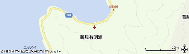 大分県佐伯市鶴見大字有明浦887周辺の地図