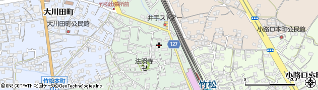 長崎県大村市竹松本町1028周辺の地図