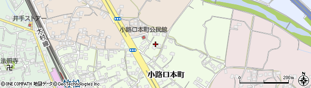 小路口本町公園周辺の地図