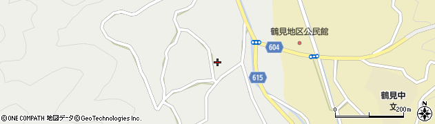 大分県佐伯市鶴見大字地松浦1378周辺の地図