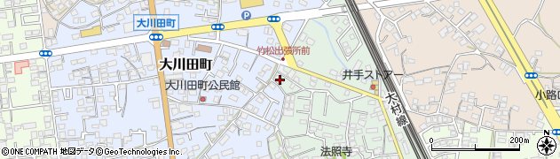長崎県大村市竹松本町1107周辺の地図