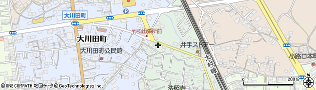 長崎県大村市竹松本町1098周辺の地図