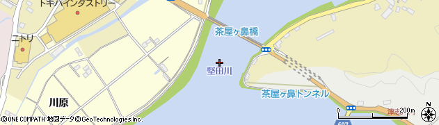 茶屋ケ鼻橋周辺の地図