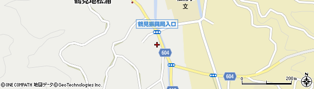 大分県佐伯市鶴見大字地松浦1358周辺の地図