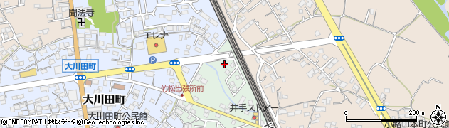長崎県大村市竹松本町1077周辺の地図