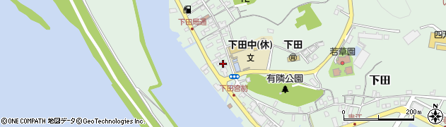 幡多信用金庫下田支店周辺の地図