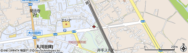 長崎県大村市竹松本町1072周辺の地図
