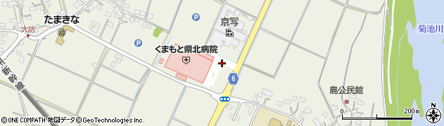 アイン薬局　くまもと県北病院店周辺の地図