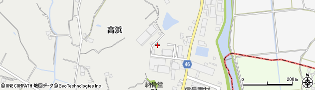 熊本県荒尾市高浜310周辺の地図