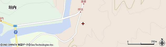 愛媛県南宇和郡愛南町満倉2909周辺の地図