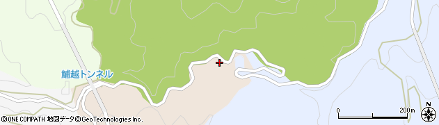 愛媛県南宇和郡愛南町鯆越39周辺の地図