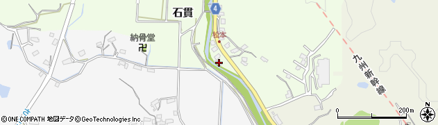 熊本県玉名市石貫4377周辺の地図