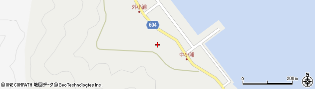 大分県佐伯市鶴見大字地松浦244-1周辺の地図