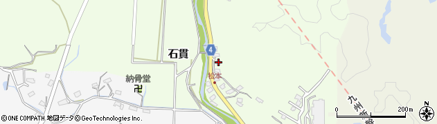 熊本県玉名市石貫4367周辺の地図