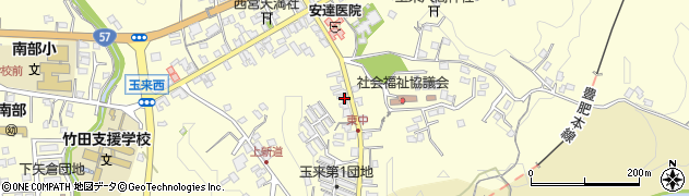 大分県竹田市玉来1232周辺の地図