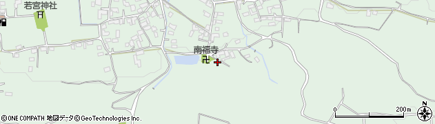 熊本県菊池市出田2770周辺の地図