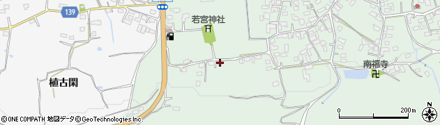 熊本県菊池市出田2409周辺の地図