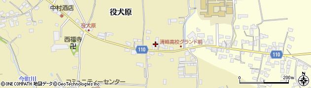 福本組周辺の地図