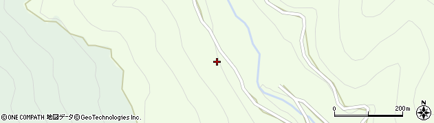 多良岳公園線周辺の地図