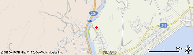 長崎県長崎市琴海大平町2016周辺の地図