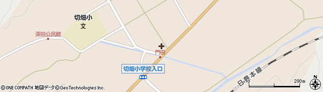 セブンイレブン佐伯弥生切畑店周辺の地図