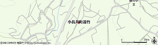 長崎県諫早市小長井町遠竹周辺の地図