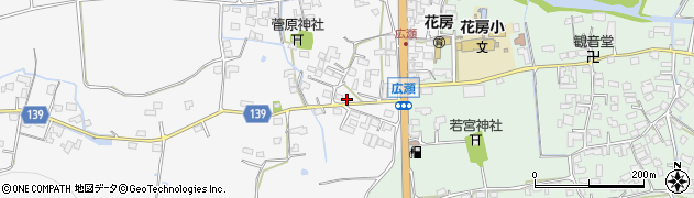 熊本県菊池市広瀬400周辺の地図
