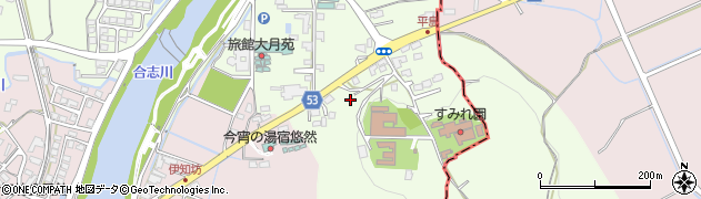 熊本市社会福祉協議会　養護老人ホーム愉和荘周辺の地図