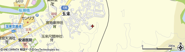 大分県竹田市玉来556-13周辺の地図