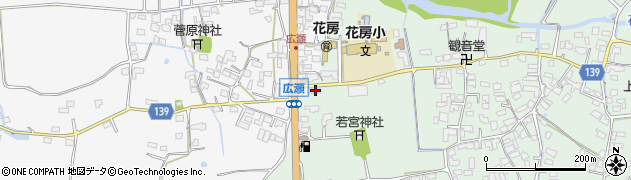 熊本県菊池市出田2508周辺の地図