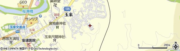 大分県竹田市玉来552周辺の地図