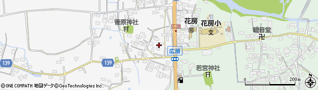熊本県菊池市広瀬150周辺の地図