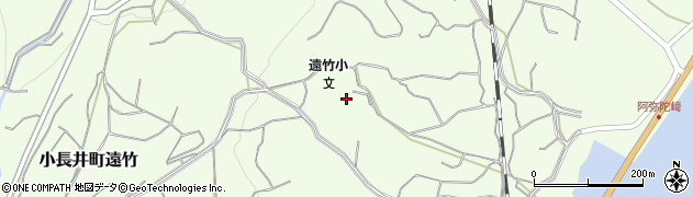 諫早市立遠竹小学校周辺の地図