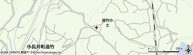 諫早市消防団小長井支団　第１分団詰所周辺の地図