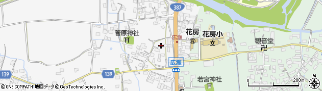 熊本県菊池市広瀬145周辺の地図